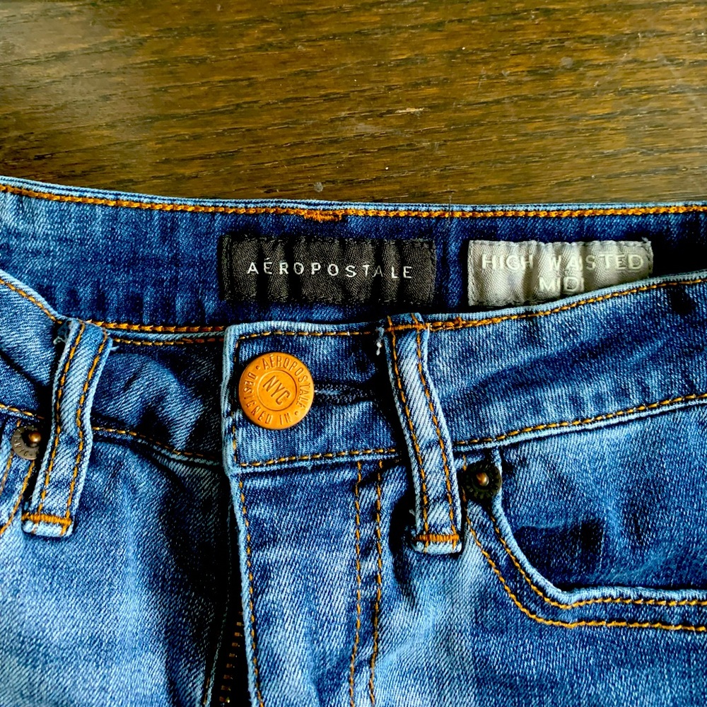 Aeropostale High Waisted Short; Size: 0